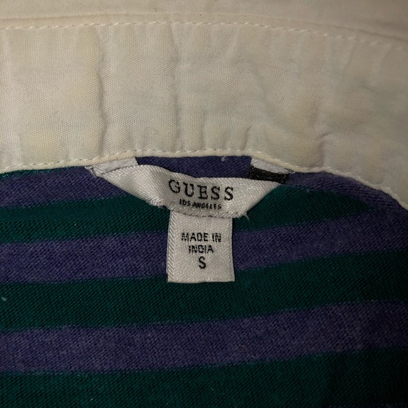 Guess Cropped ‘Rugby Shirt’ - Picture 3 of 3